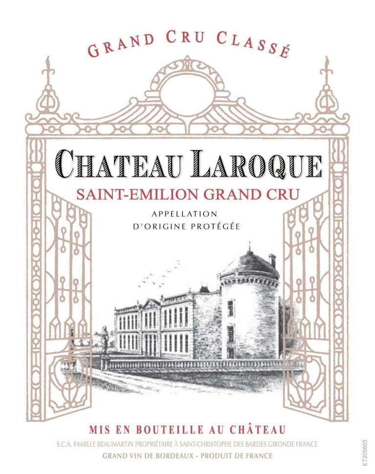 RƯỢU VANG ĐỎ CHATEAU LAROQUE GRAND CRU CLASSE SAINT EMILION 2015 ...