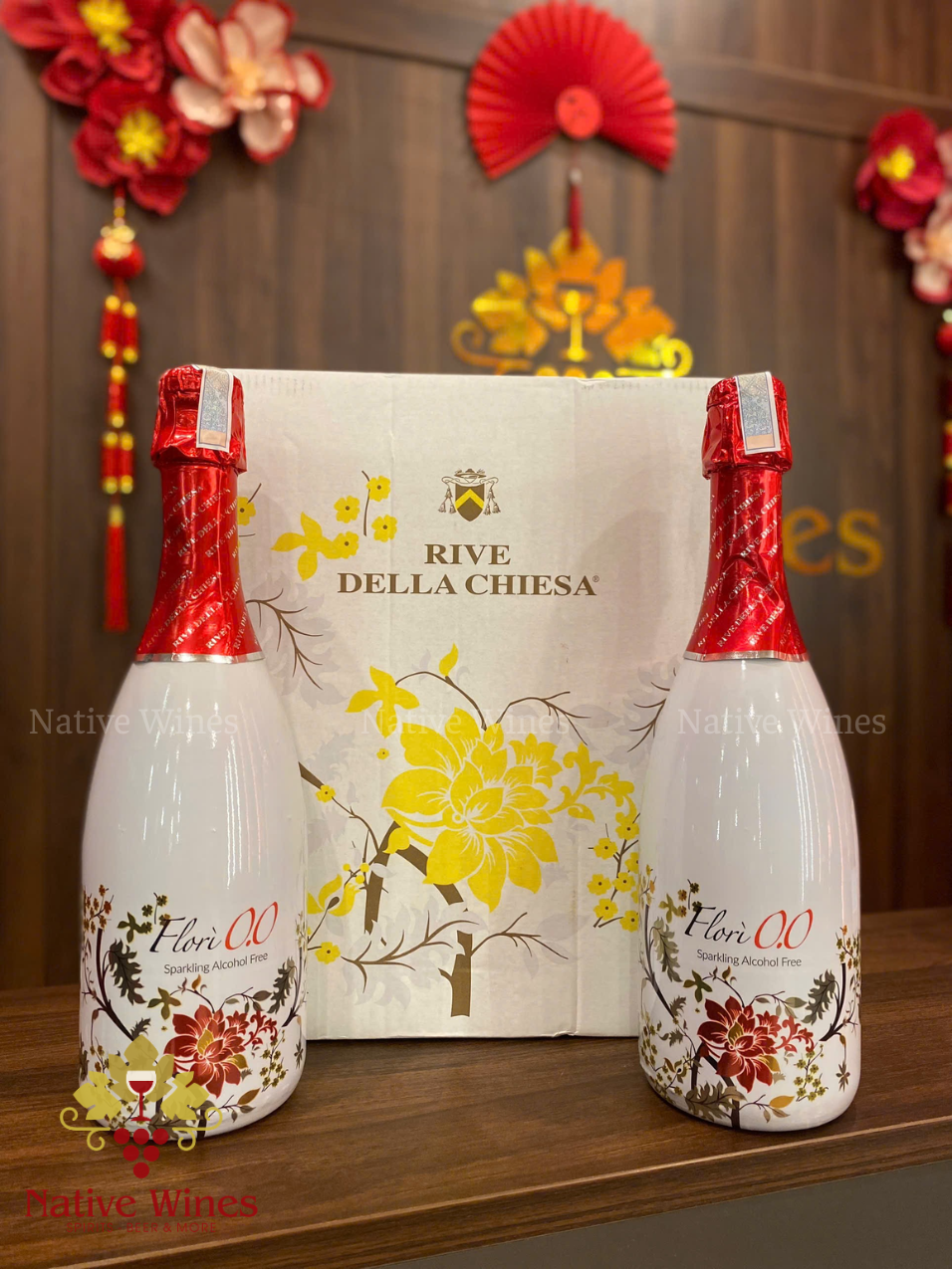 Sparkling không cồn Flori 0.0